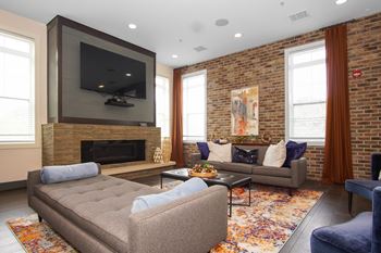 Clubhouse lounge
